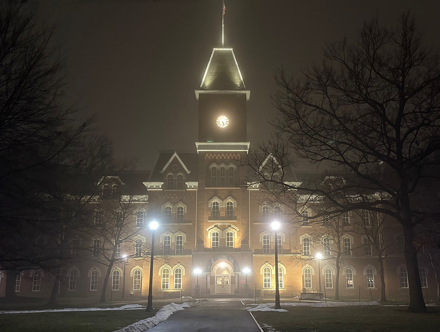 Foggy University Hall
